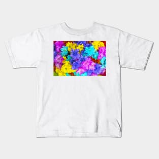 Beautiful Colourful Bunch of Flowers Kids T-Shirt